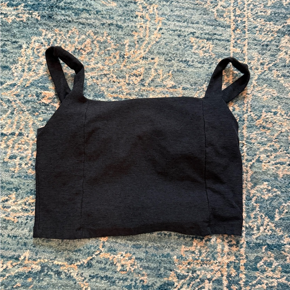 Beyond Yoga Black Crop Top